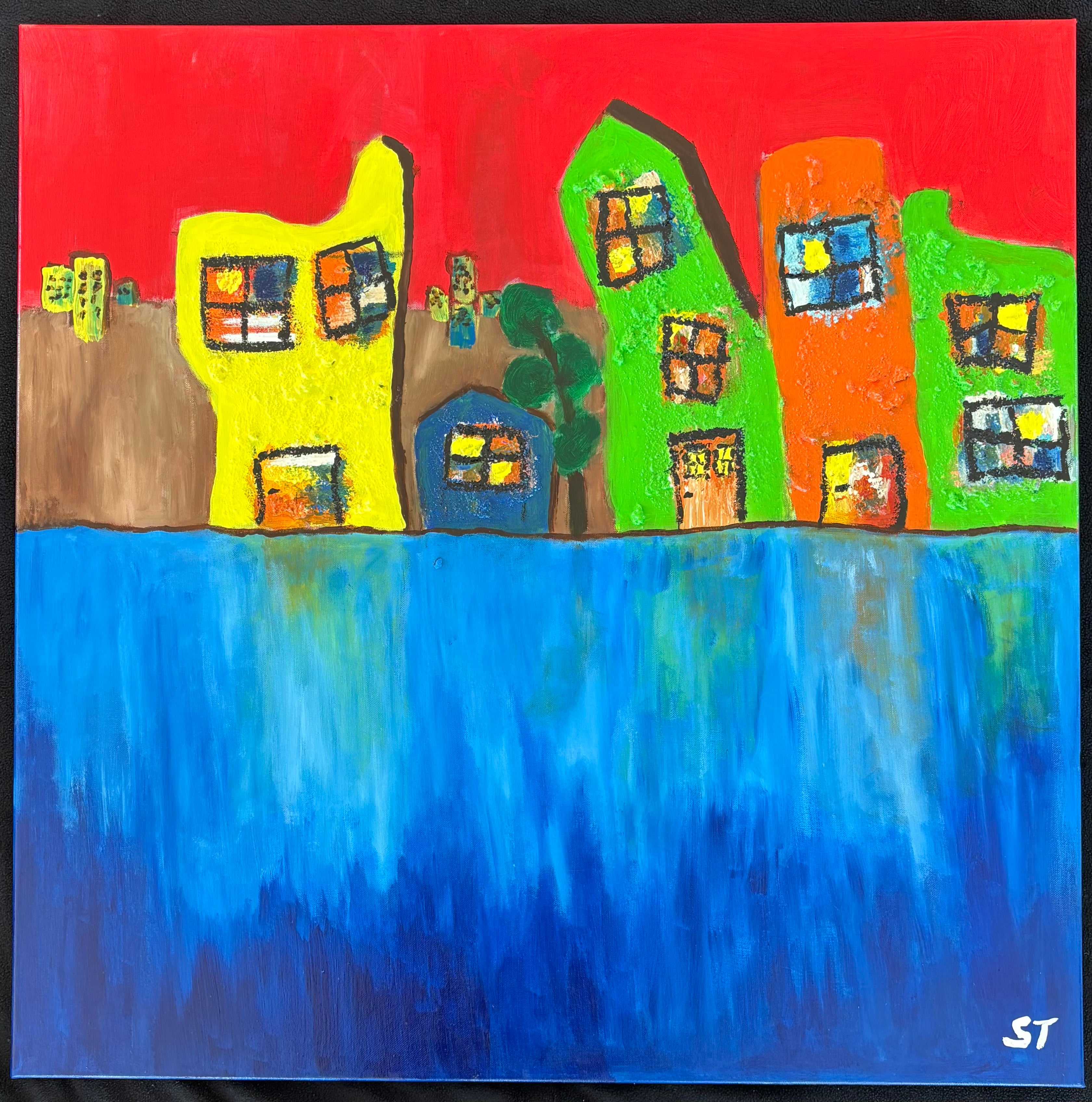 Huse ved fjorden 80x80